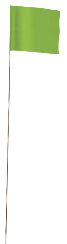 Milwaukee Empire Stake Flag – Green, 2½″ × 3½″ (100-Pack)