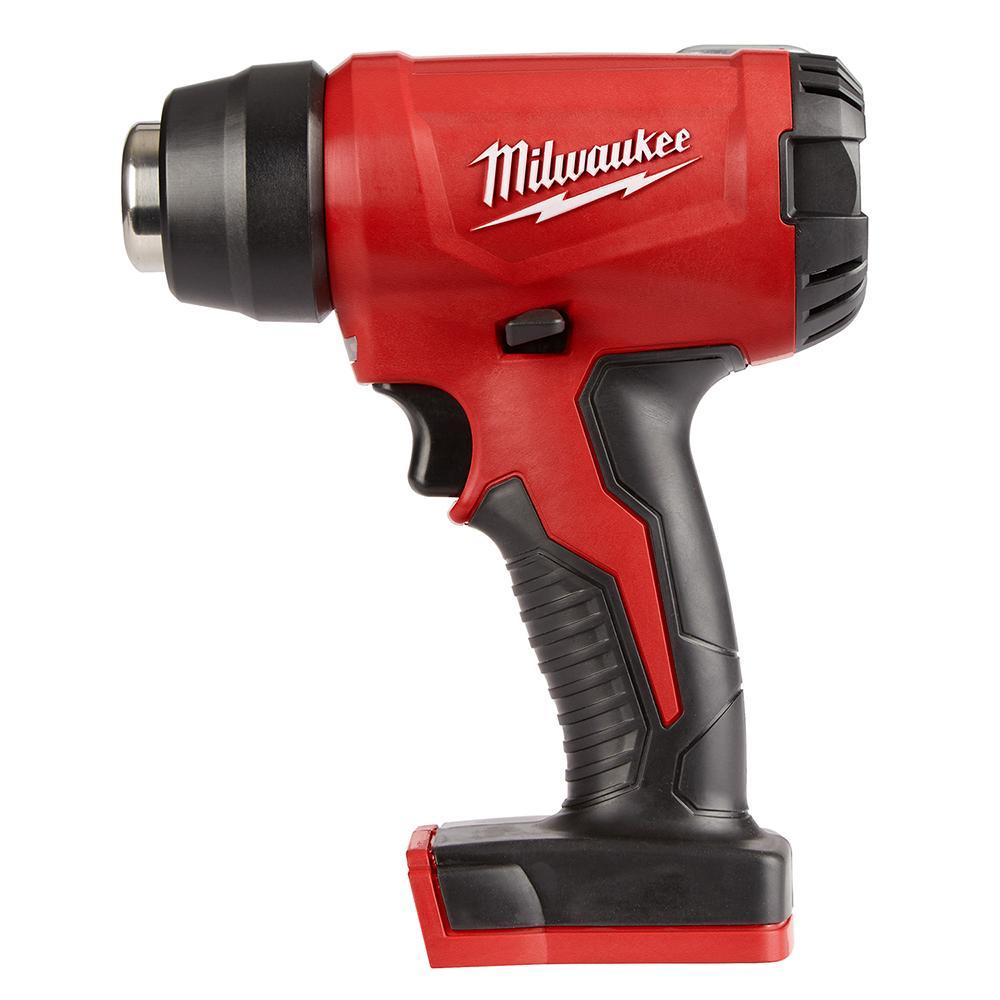 Milwaukee® 2688-20 Compact Cordless Heat Gun, 18 VDC REDLITHIUM™ Battery, Bare Tool