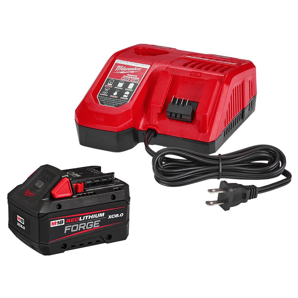 Milwaukee® 48-59-1881 M18™ Starter Kit, For Use With M18™ system, featuring 275+ tools, Li-Ion Battery, 45 min Charging, (1) Batteries
