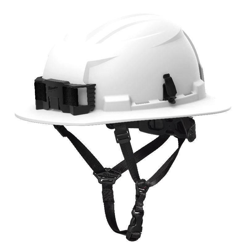 Milwaukee® 48-73-1651 Bolt Lightweight Hat, Non-Vented High Density Polyethylene, 5-Point Strap Suspension, ANSI Electrical Class Rating: Class E, ANSI Impact Rating: ANSI Z89.1 Type 1