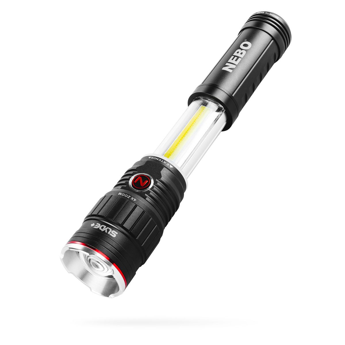 6783 NEBO SLYDE+ (2ND GEN) 2-in-1 Sliding 400 Lumen LED Flashlight and Work Light