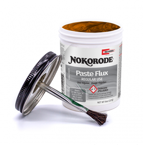 NOKORODE® 14020 Regular Paste Flux, 8 oz Capacity, Jar Container