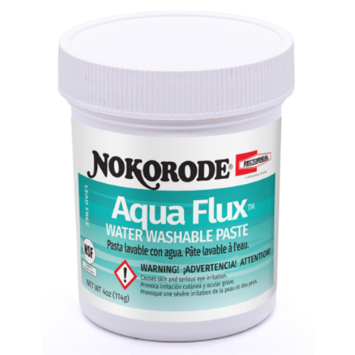 NOKORODE® Aqua Flux™ 74047 Water Washable Flux, 4 oz Capacity, Jar Container