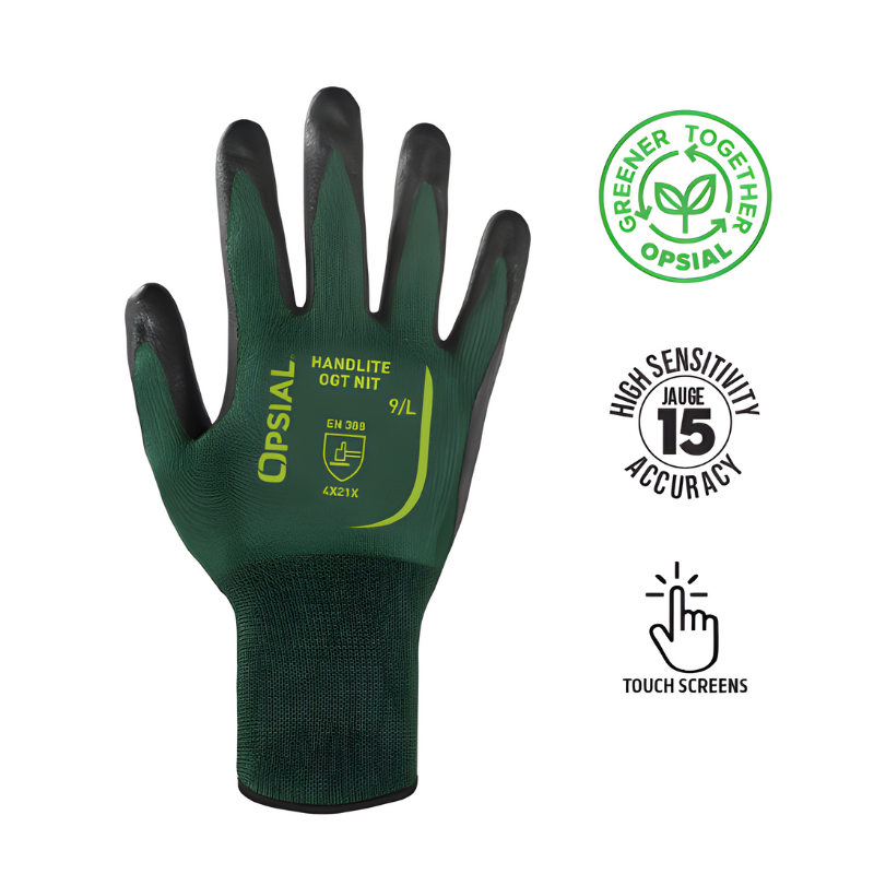 Opsial  P70R89K HANDLITE OGT NIT Lightweight Nitrile Foam Gloves