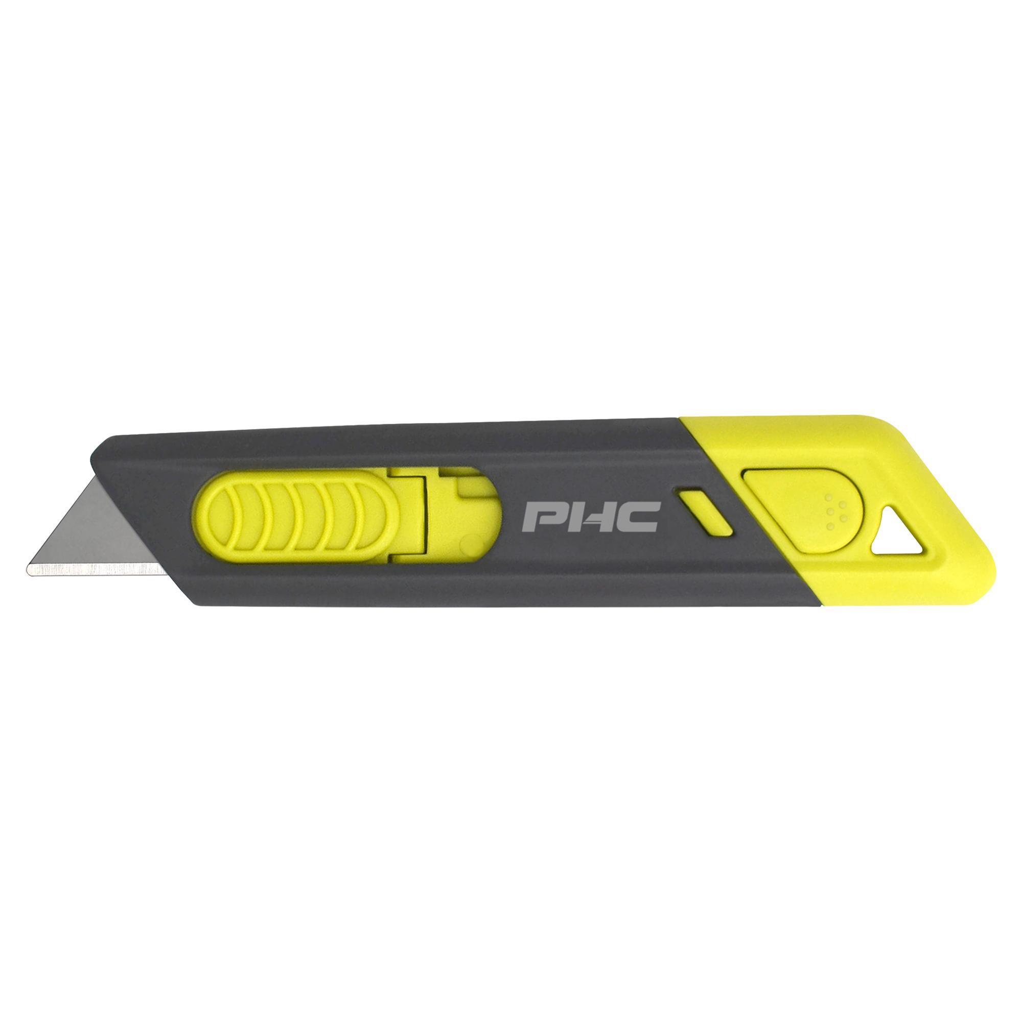 Pacific Handy Cutter® E13205-9 Auto-Retract Metti Safety Knife