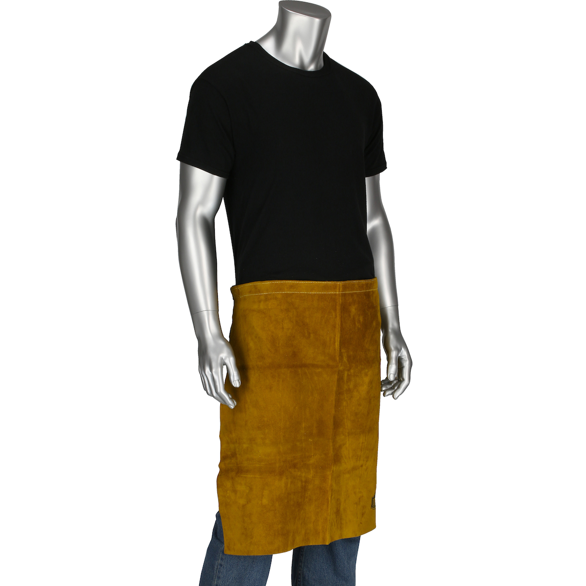 PIP® Ironcat® 7012 Split Leather Waist Apron, 24x24"