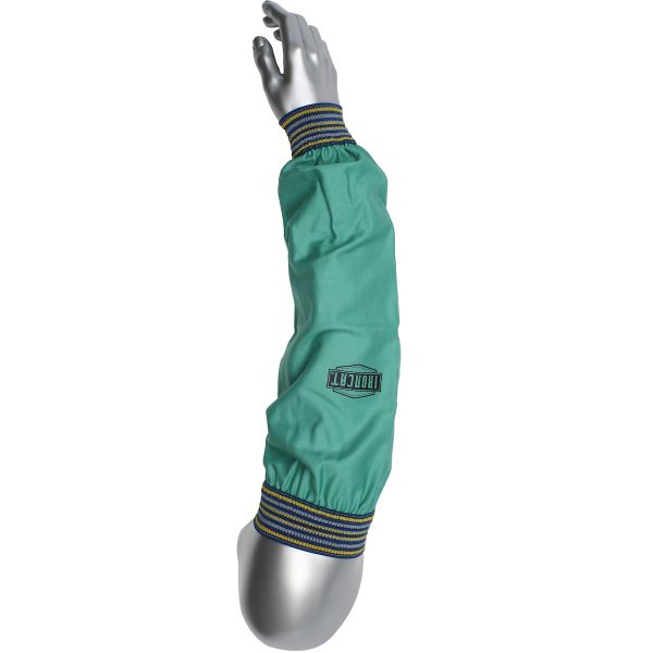 Ironcat® 7070/18 IRONTEX® 7070 Flame Resistant Sleeve, Universal, 22-1/2 in L, Cotton, Green