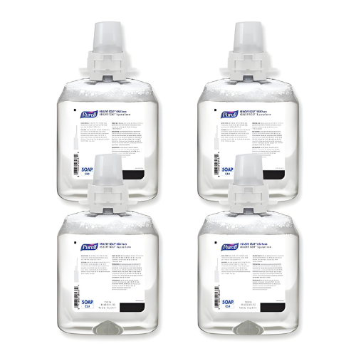 Purell® GOJ517404CT Professional HEALTHY SOAP Mild Foam, 4 - 1,250-mL Refills per Carton