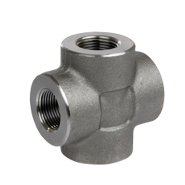 1-1/2"  Forged Steel Threaded CL3000 Cross