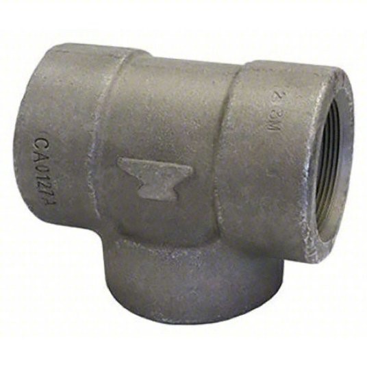 1-1/4" X 1-1/4" X 1" Forged Steel Threaded CL3000 Reducing Tee