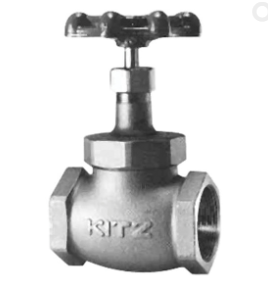 2-1/2" KITZ #09 - 150# Bronze Rising Stem Threaded Globe Valve