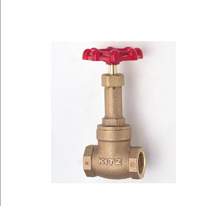 1-1/4" KITZ #37 - 300# Bronze Rising Stem Threaded Gate Valve