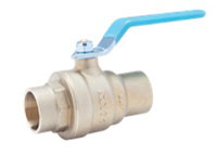 3" KITZ #859 - Lead Free 2-Piece Brass Ball Valve