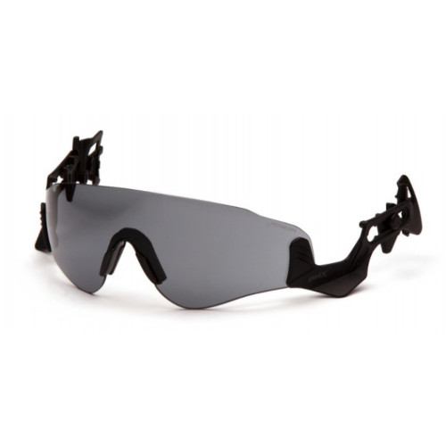 Pyramex® XR720STM Ridgeline XR7 H2MAX AF Lens Accessory, Fits XR7 Hardhat, Polycarbonate Gray Lens