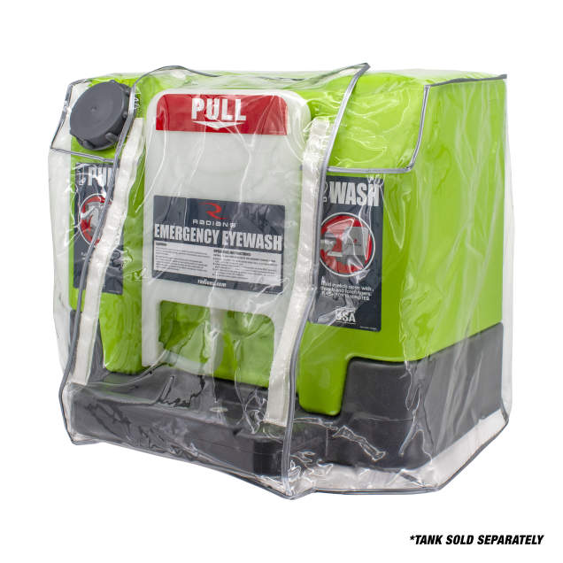Radians® REWCOVER12 12 gal Eyewash Tank Dust Cover Clear