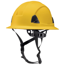Radians® RHF2-Yellow Dareware X™ Type II Class E Full Brim Hard Hat, Non-Vented