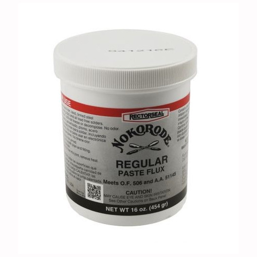 NOKORODE® 14030 Regular Paste Flux, 1 lb Capacity, Can Container