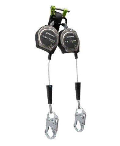 Safewaze 023-5355 Dual Cable Retractable Snap Hooks