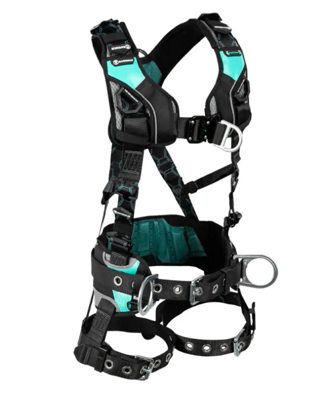Safewaze Womens Contour Construction Harness – 3D, QC Chest, FD, TB Legs
