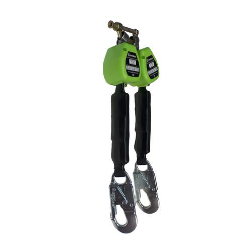 Safewaze FS-EX10065-W-BWB Dual Leg 6' Retractable Lanyard