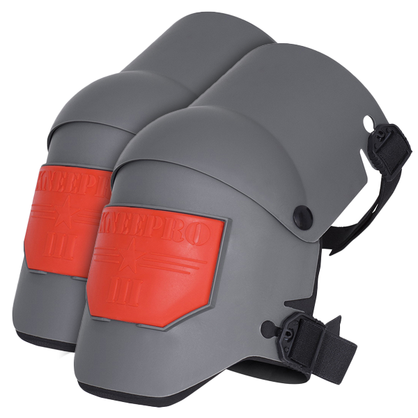 sellstrom® 96110 Knee Pro Ultra Flex III Lightweight, Plastic Cap, Cell Foam Pad, Orange