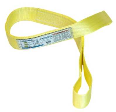 STREN-FLEX® EEF-1-901-04 Nylon Flat Eye & Eye Web Sling - Type 3;  E/E 4' 1600LB