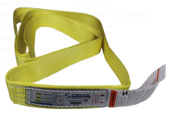 STREN-FLEX® EN1-901-03CT  Nylon Endless Web Sling - Type 5;  3'