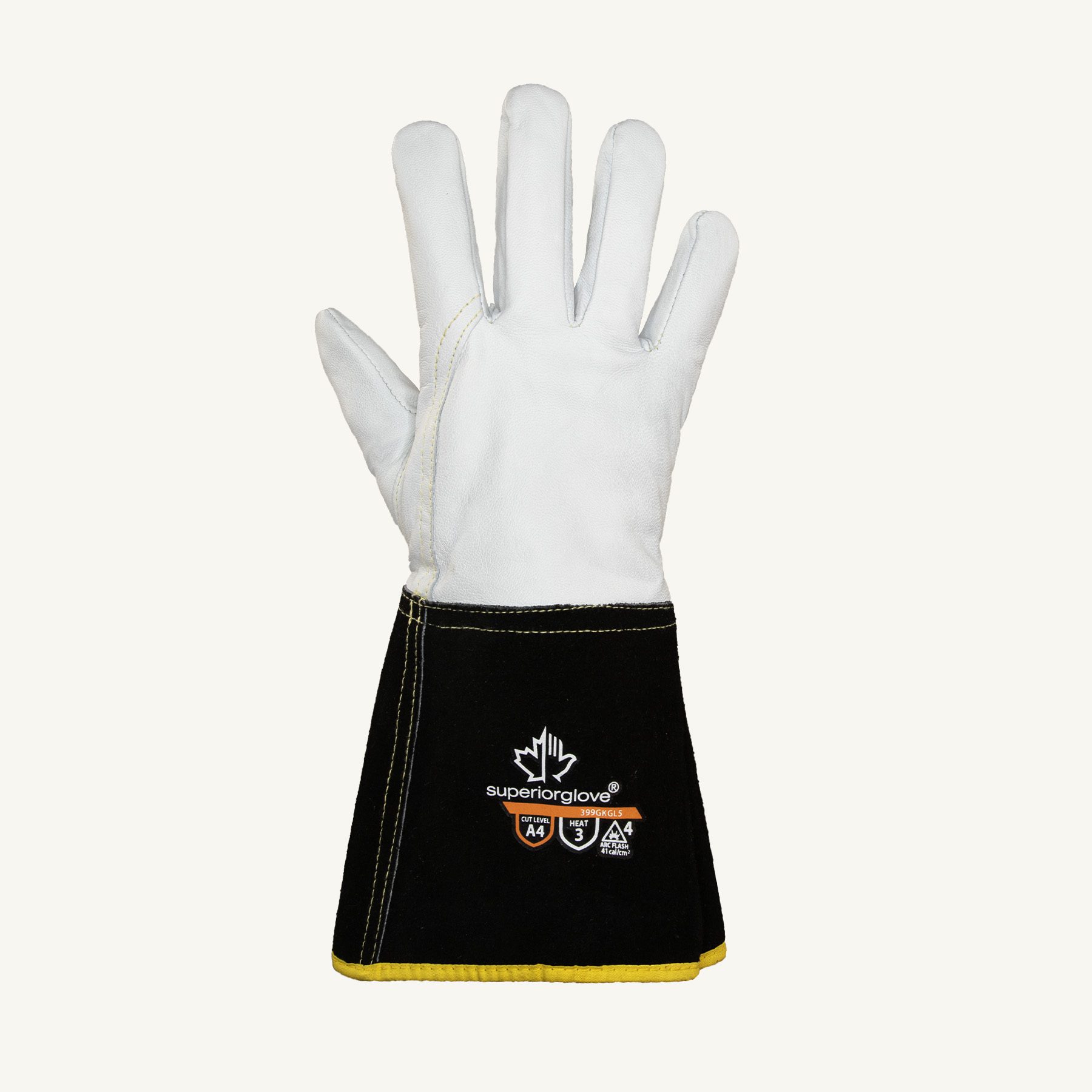 Superior Glove® 399GKGL5 Endura Goatskin MIG Welding Gloves ANSI A4