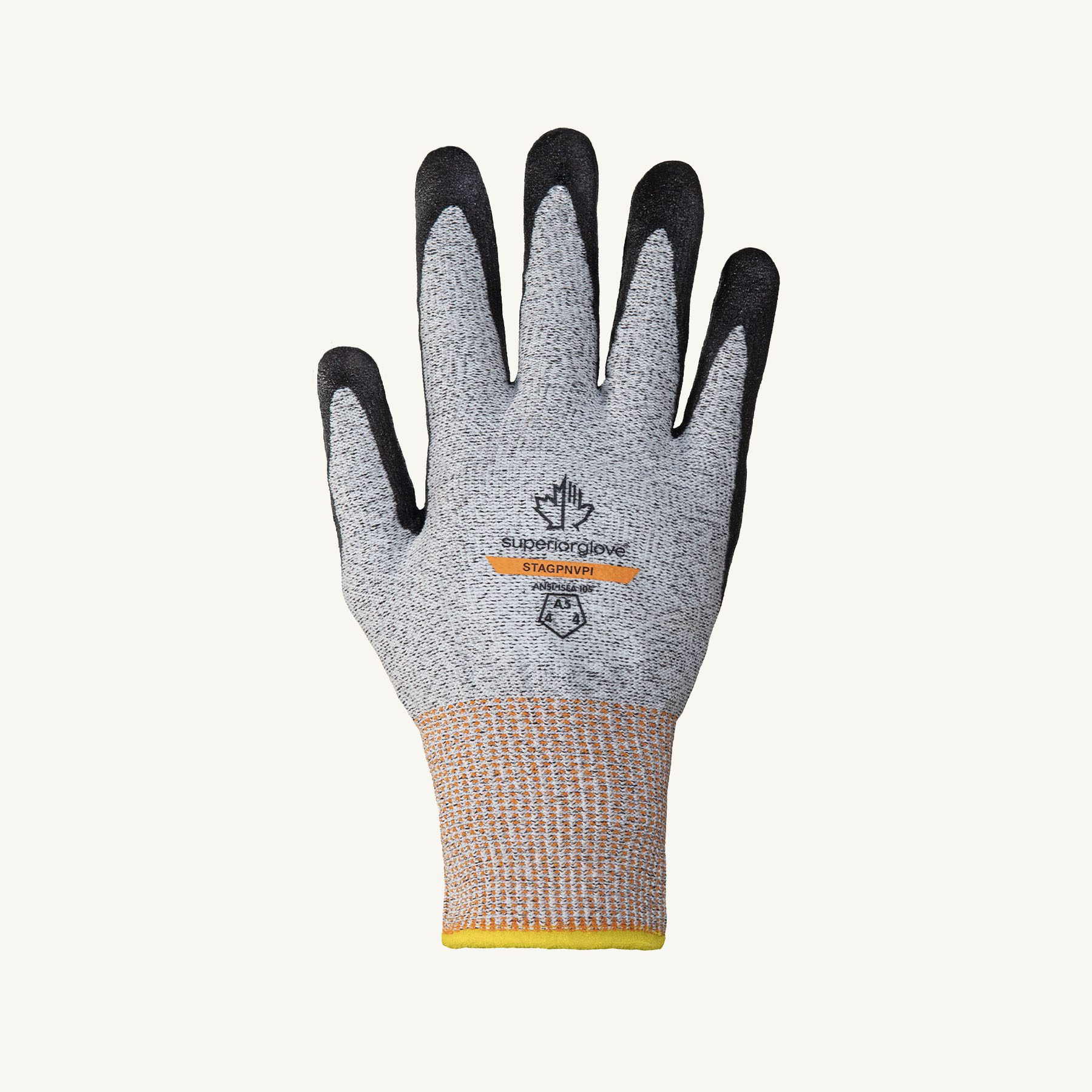 Superior GloveĀ® STAGPNVPI/XS TenActiv ANSI A5 Cut-Resistant Anti-Vibration Gloves