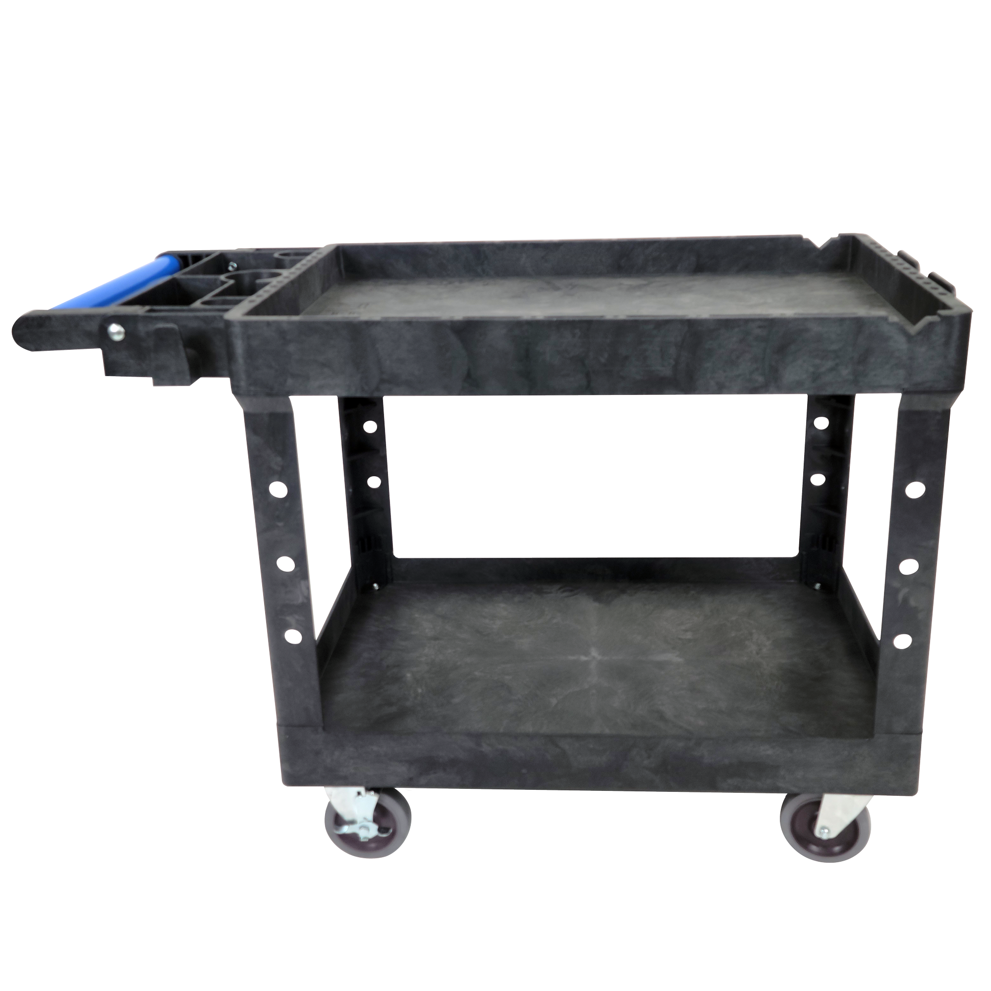 Sur-Pro Magnum® CART4426-PRO-A5S, 4426 Pro Series 2-Shelf Adaptable Service Cart, 44 in L x 25 in W x 38 in H