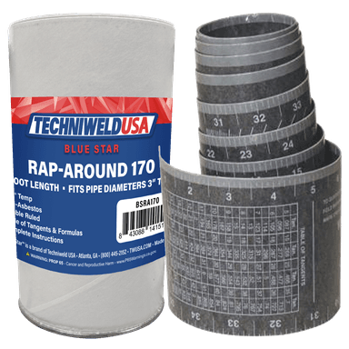 TechniweldUSA ASRA170 Blue Star 3” to 10" Pipe Template RAP-AROUND
