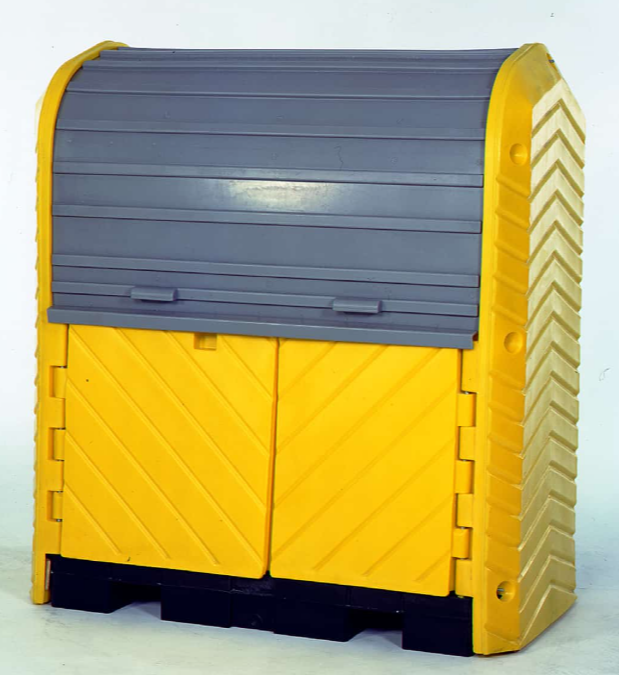 UltraTech 9612 Ultra-Hard Top P2 Plus Spill Pallet – 2-Drum, No Drain