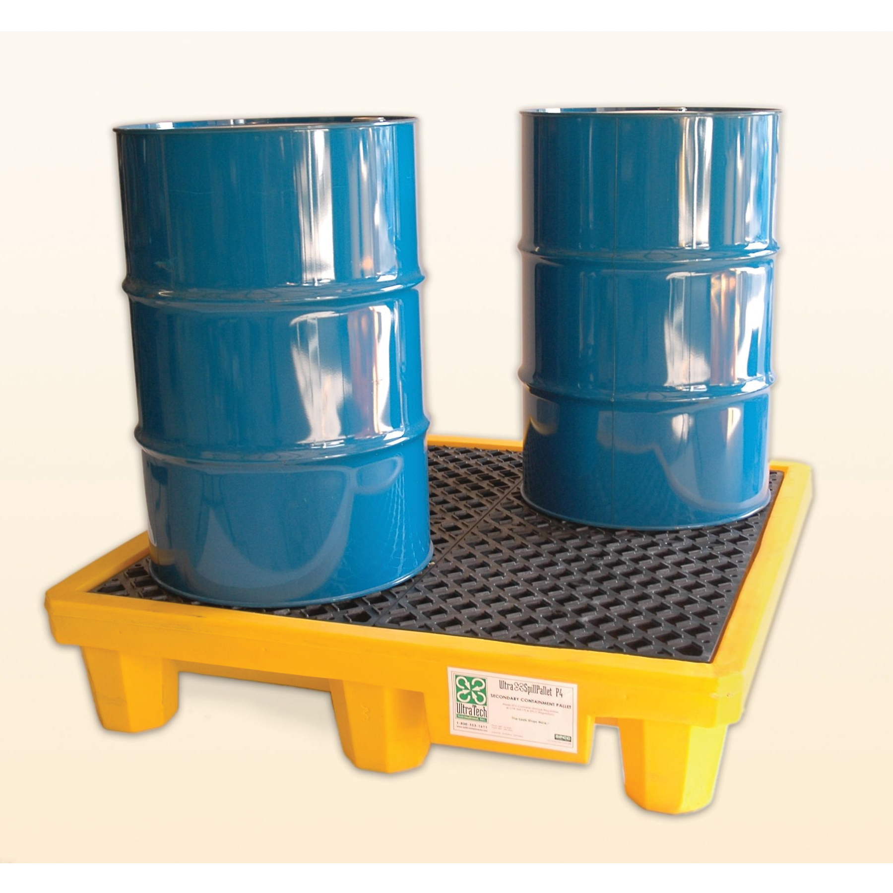 UltraTech 1001 Ultra-Spill Pallet P4 – 4-Drum, With Drain