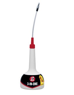 WD-40 10134 3-in-1 Multi-Purpose Oil with Telescoping Spout, 4oz