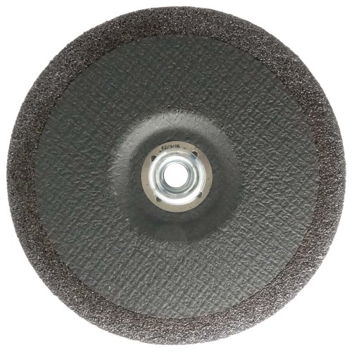 Weiler® 57129 6" X 1/4" TIGER AO Type T27 Grinding Wheel,  A24R 7/8" A.H., Pack of 10