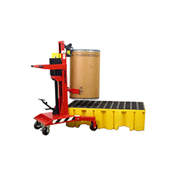 Wesco Industrial Products 240150 Ergonomic Drum Handler, Standard Model, 650/1100lb Load Capacity, Fits most 30, 55 or 85 gal drums