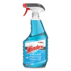Windex SJN322338 Powerized Glass Cleaner with Ammonia-D 32 OZ; 8 Count Per Case