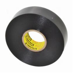 Scotch® 7000058432 Premium Grade Tape, 20 ft L x 3/4 in W, 7 mil THK, Rubber Adhesive, PVC Backing, Black