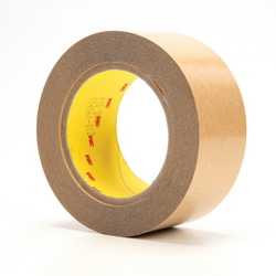 3M™ 7000048399 Non-Repulpable Double Coated Tape, 36 yd L x 2 in W, 4 mil THK, 400HT Acrylic Adhesive, Polyester Film Backing, Clear