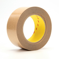 3M™ 7000048399 Non-Repulpable Double Coated Tape, 36 yd L x 2 in W, 4 mil THK, 400HT Acrylic Adhesive, Polyester Film Backing, Clear