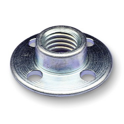 3M™ 7000120474 Disc Retainer Nut, 5/16 in L, For Use With Disc Sander and Right Angle Grinder