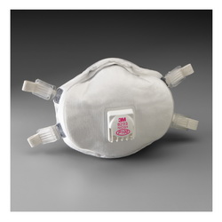3M™ 5113854336 Disposable Particulate Respirator, Standard, Resists: MDA, Arsenic, Cadmium, Certain Non-Oil Based Particles, Dust and other Particles