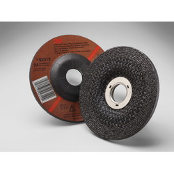 3M™ 7010359907 General Purpose Grinding Wheel, 4-1/2 in Dia Wheel x 1/4 in THK Wheel, 7/8 in Center Hole, 24 Grit, Aluminum Oxide Abrasive
