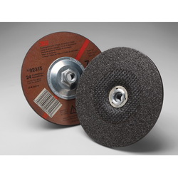 3M™ 7010325743 General Purpose Grinding Wheel, 7 in Dia Wheel x 1/4 in THK Wheel, 24 Grit, Aluminum Oxide Abrasive