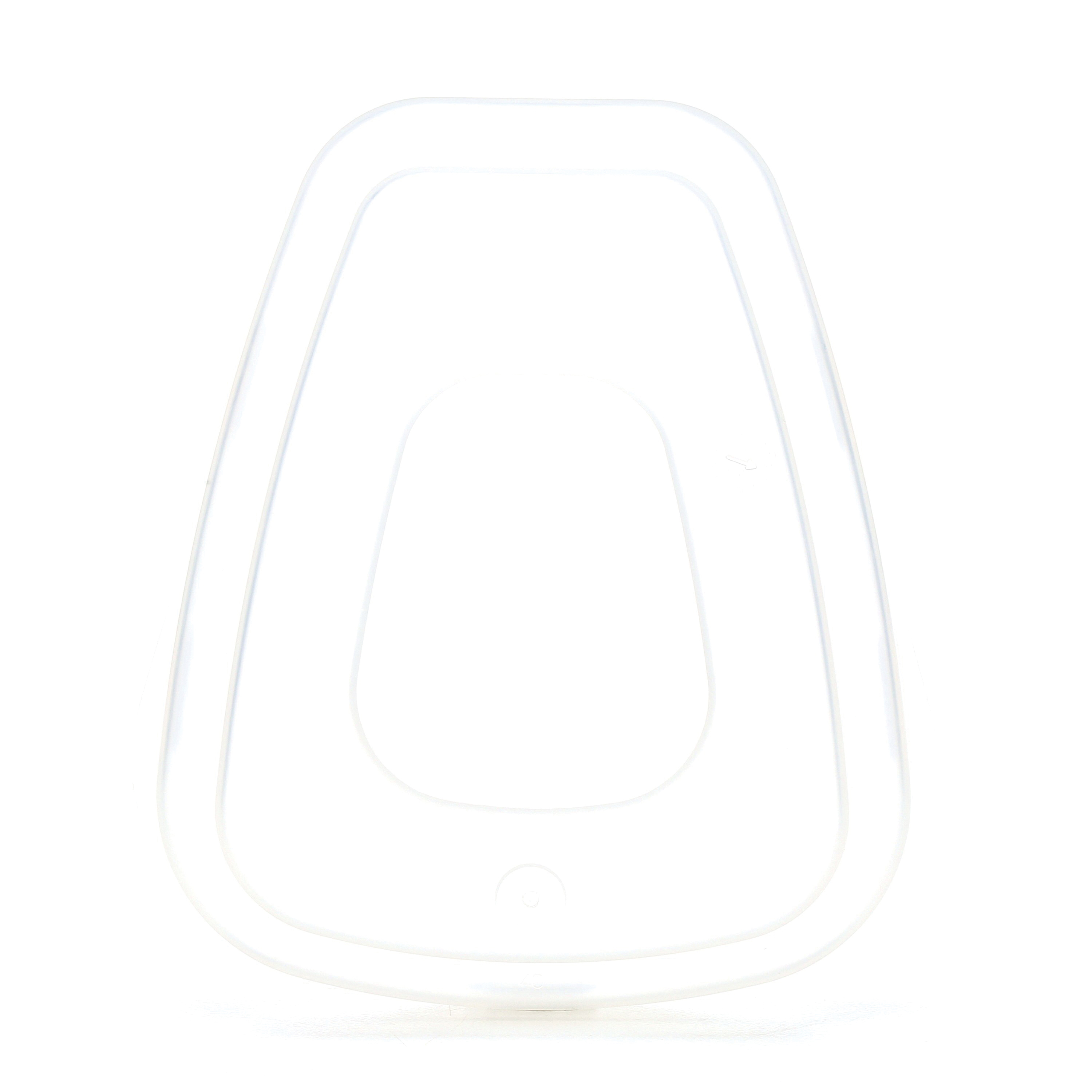 3M™ 5113817668 Filter Retainer, For Use With 5000 and 6000 Series Respirators, Translucent White