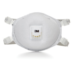 3M™ 7000002083 Cup Style Disposable Particulate Respirator, Standard, Resists: Organic Vapors, O-Zone and Certain Non-Oil Based Particles