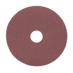 3M™ 7000118941 Close Coated Fibre Disc, 4-1/2 in Dia Disc, 7/8 in Center Hole, 80 Grit, Medium Grade, Aluminum Oxide Abrasive, Arbor Attachment