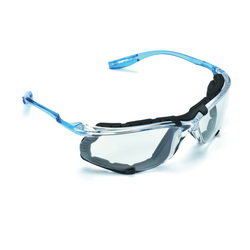 3M™ 7837111872 Economy Protective Eyewear, Anti-Fog, Clear Lens, Frameless Frame, Plastic/Foam Lined Frame, Polycarbonate Lens, ANSI Z87.1-2015, CSA Z94.3