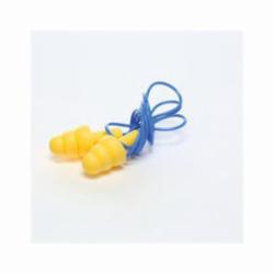 E-A-R™ 7000052728 UltraFit™ Corded Earplugs, 25 dB Noise Reduction, Multi-Flange Shape, CSA Class AL, Reusable, Corded Design