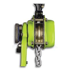 AMH™ LA008-10U 1-Part Lever Chain Hoist With Sling Hook, 1760 lb Load, 10 ft H Lifting, 47 lb Rated, 1.02 in Hook Opening